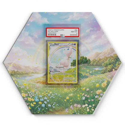 110 Mew XY - Extended Artwork Pokemon Card Display