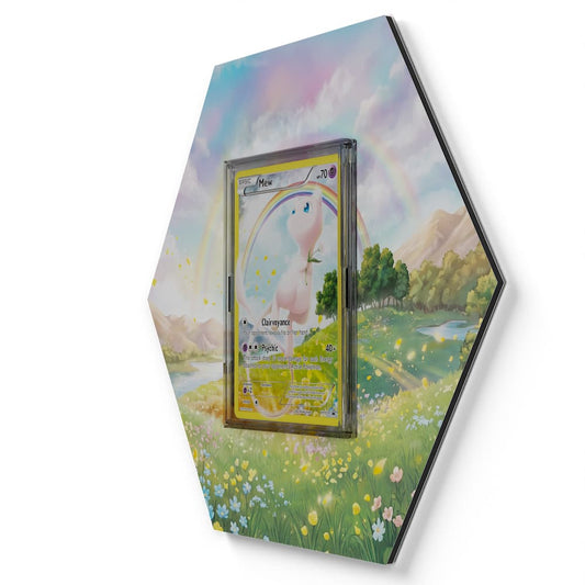 110 Mew XY - Extended Artwork Pokemon Card Display