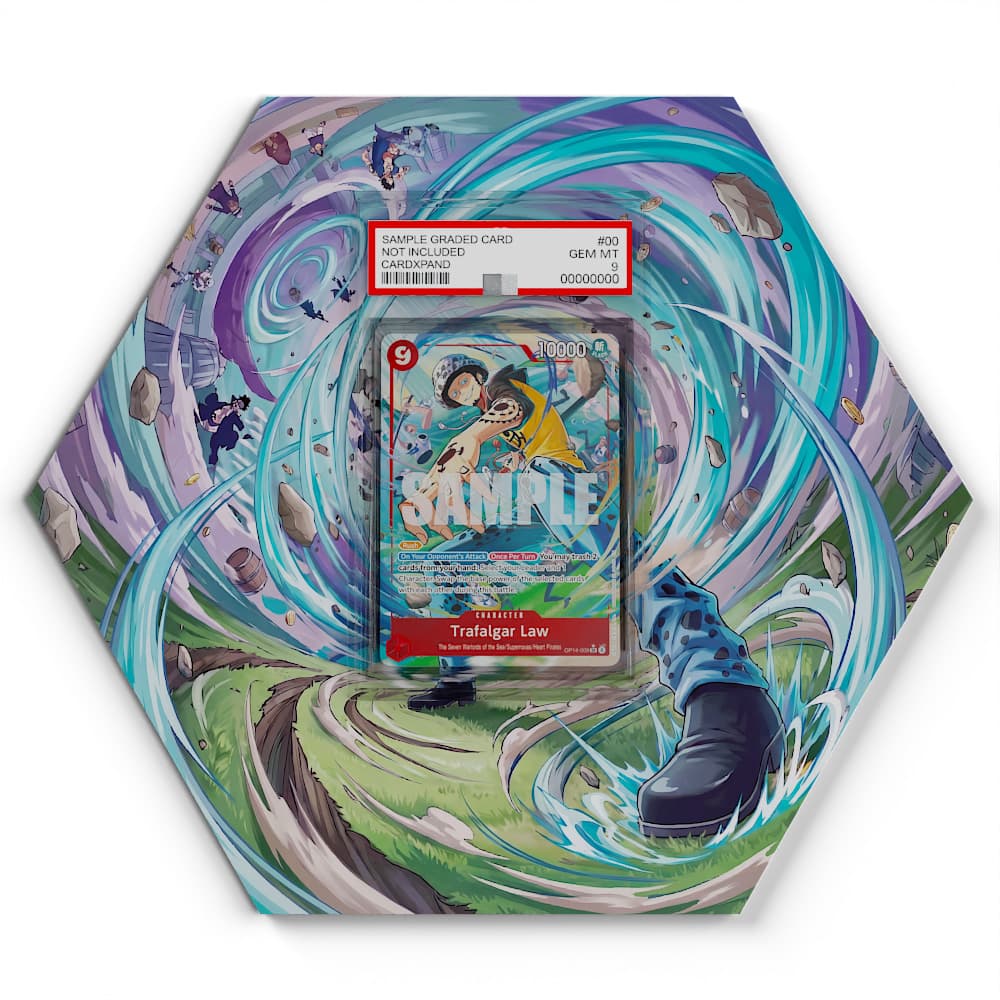 Law (OP14-009 AA) - Extended Artwork One Piece Card Display