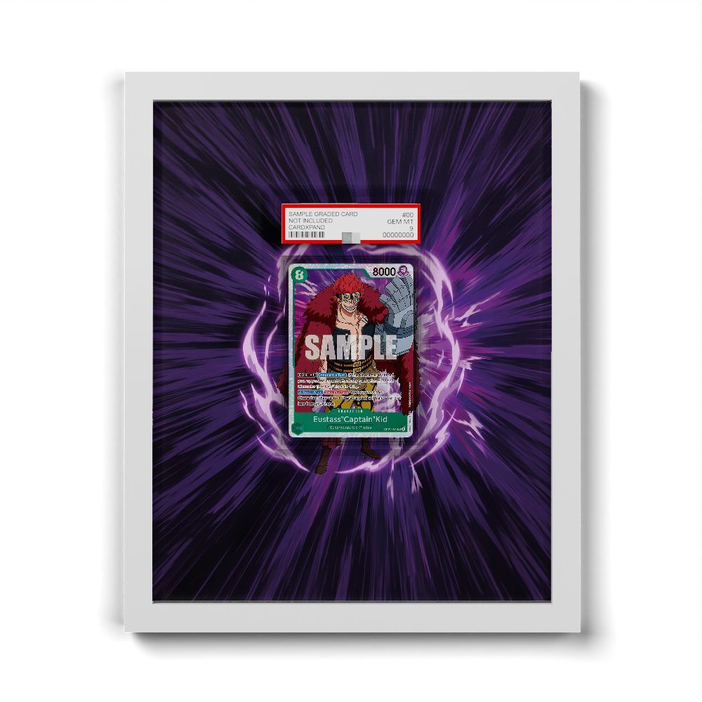 OP01-051 Eustass Captain Kid - Extended Artwork One Piece Card Frame