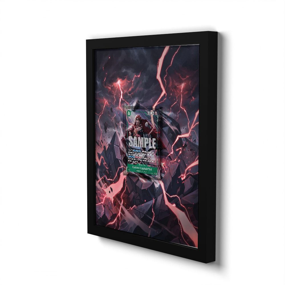 OP01-051 EustassCaptainKid (PRB-01) - Extended Artwork One Piece Card Frame