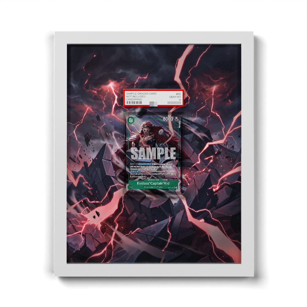 OP01-051 EustassCaptainKid (PRB-01) - Extended Artwork One Piece Card Frame