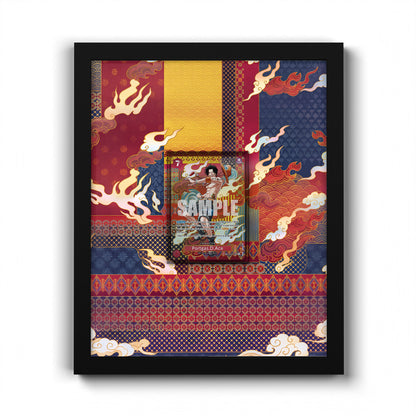 OP02-013 SP SR Portgas D. Ace - Extended Artwork One Piece Card Frame