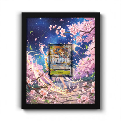 OP06-101 R Nami - Extended Artwork One Piece Card Frame