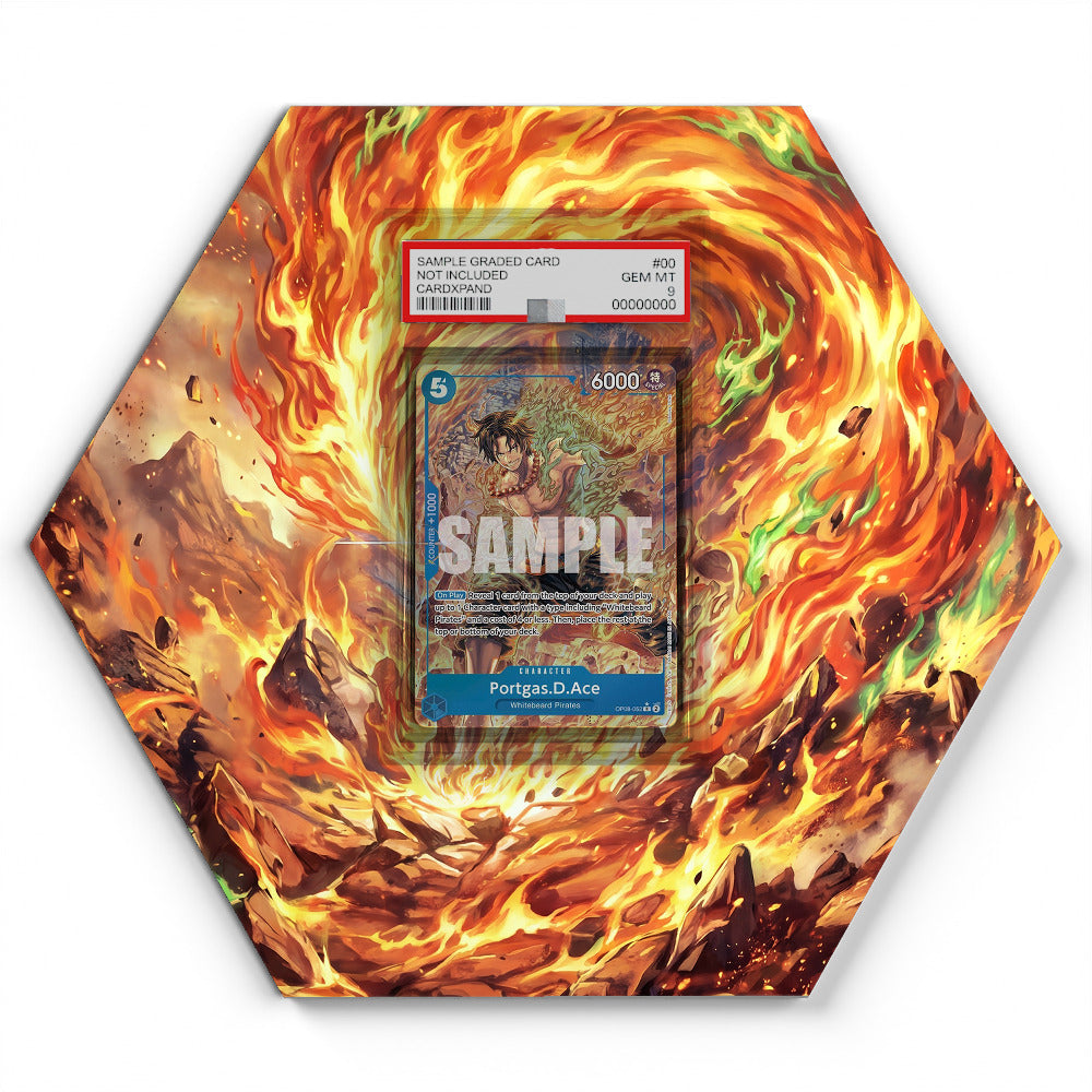OP08-052 R Portgas D. Ace - Extended Artwork One Piece Card Display