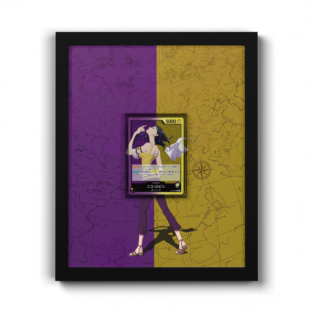 OP09-062 Nico Robin - Extended Artwork One Piece Card Frame