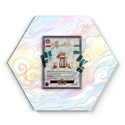 OP11-080 R Gear Two - Extended Artwork One Piece Card Display
