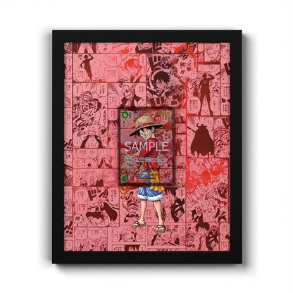 OP13-118 Monkey D. Luffy - Extended Artwork One Piece Card Frame