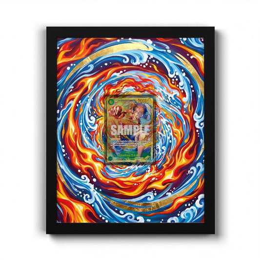 OP13-118 SEC Monkey D. Luffy - Extended Artwork One Piece Card Frame