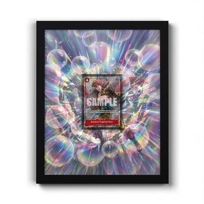 OP14-014 EustassCaptainKid Dash Pack - Extended Artwork One Piece Card Frame