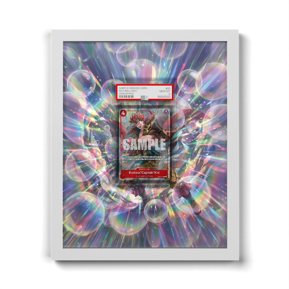 OP14-014 EustassCaptainKid Dash Pack - Extended Artwork One Piece Card Frame