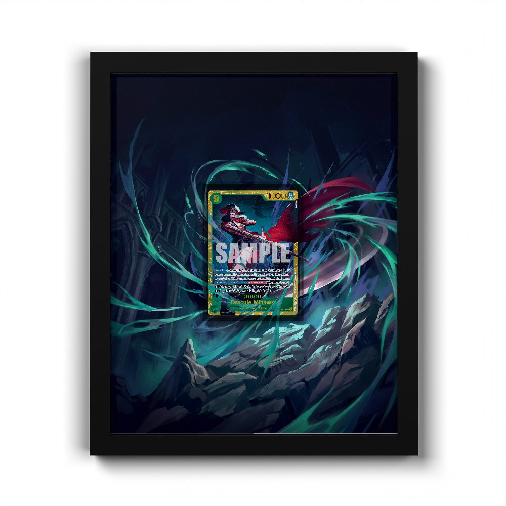 OP14-119 SEC Dracule Mihawk - Extended Artwork One Piece Card Frame