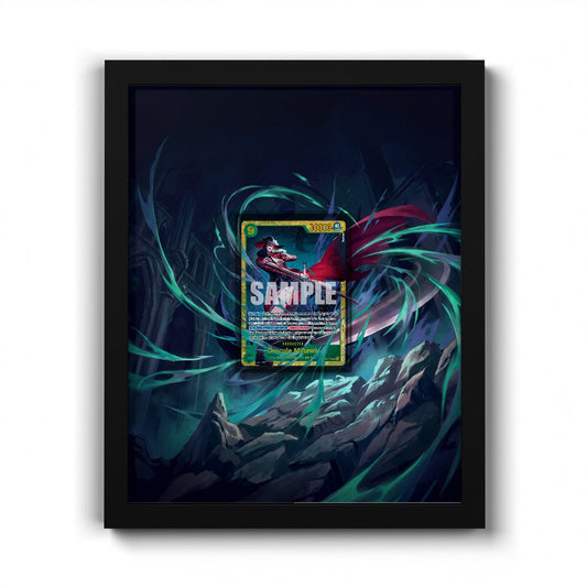 OP14-119 SEC Dracule Mihawk - Extended Artwork One Piece Card Frame