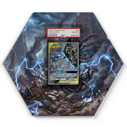 SM193 Garchomp & Giratina GX - Extended Artwork Pokemon Card Display