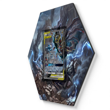 SM193 Garchomp & Giratina GX - Extended Artwork Pokemon Card Display