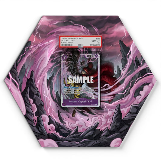 ST10-013 EustassCaptainKid Treasure Cup Art - Extended Artwork One Piece Card Display