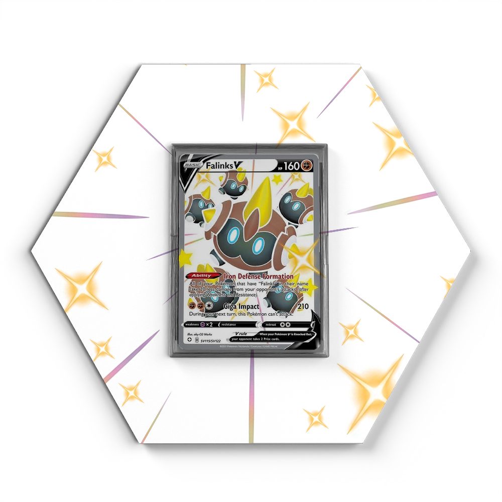 105 Crapustule - Extended Artwork Pokemon Card Display