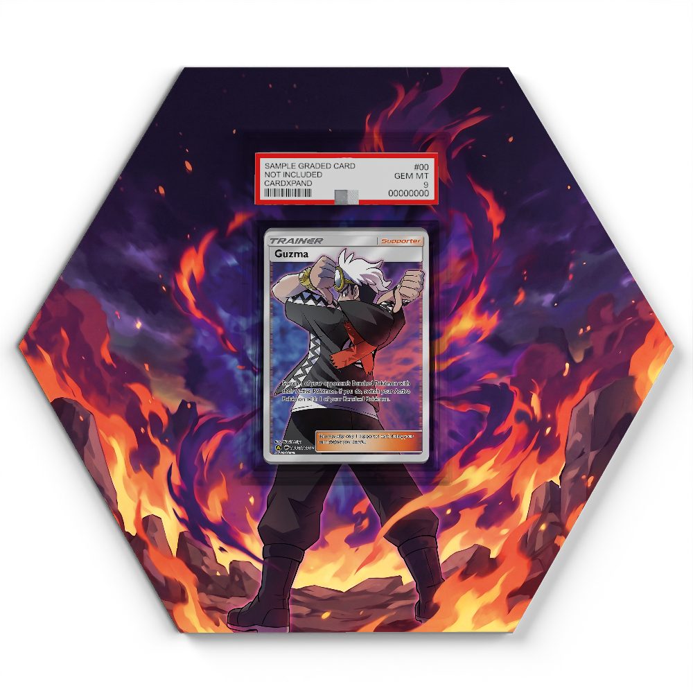 105 Crapustule - Extended Artwork Pokemon Card Display