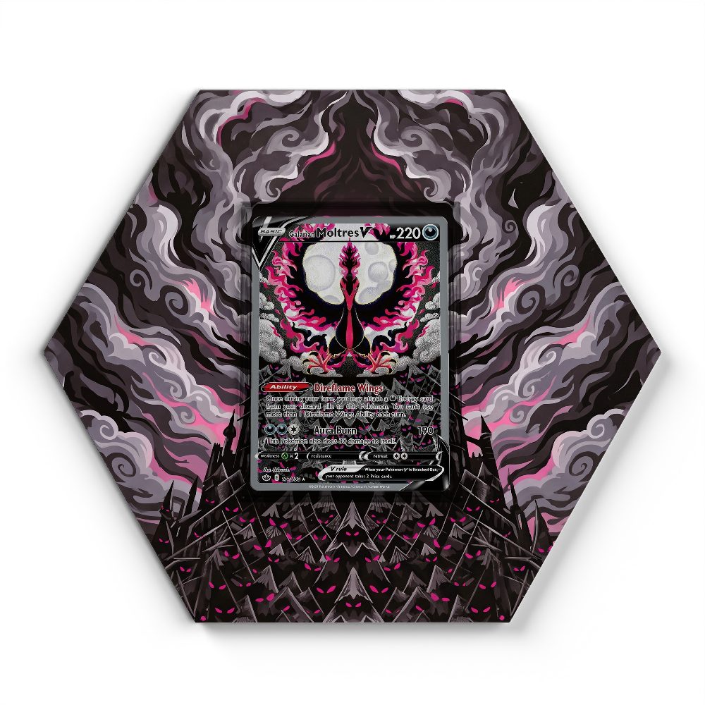 105 Crapustule - Extended Artwork Pokemon Card Display