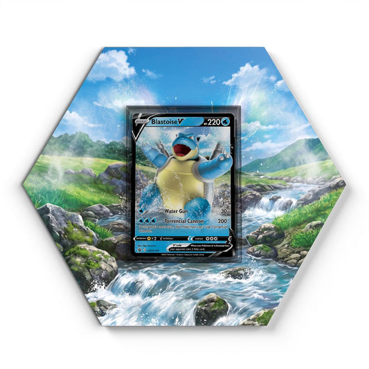 SWSH101 Blastoise V - Extended Artwork Pokemon Card Display