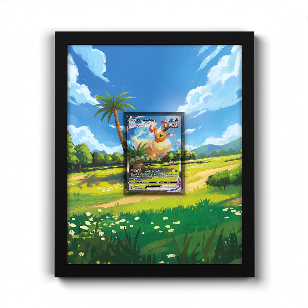 SWSH180 Flareon VMAX - Extended Artwork Pokemon Card Frame