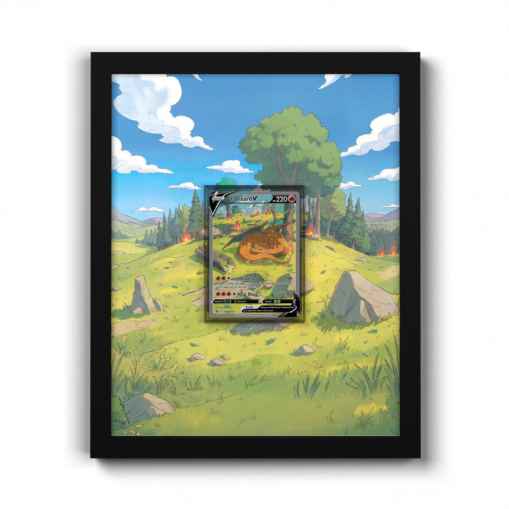SWSH260 Dracaufeu V - Extended Artwork Pokemon Card Frame