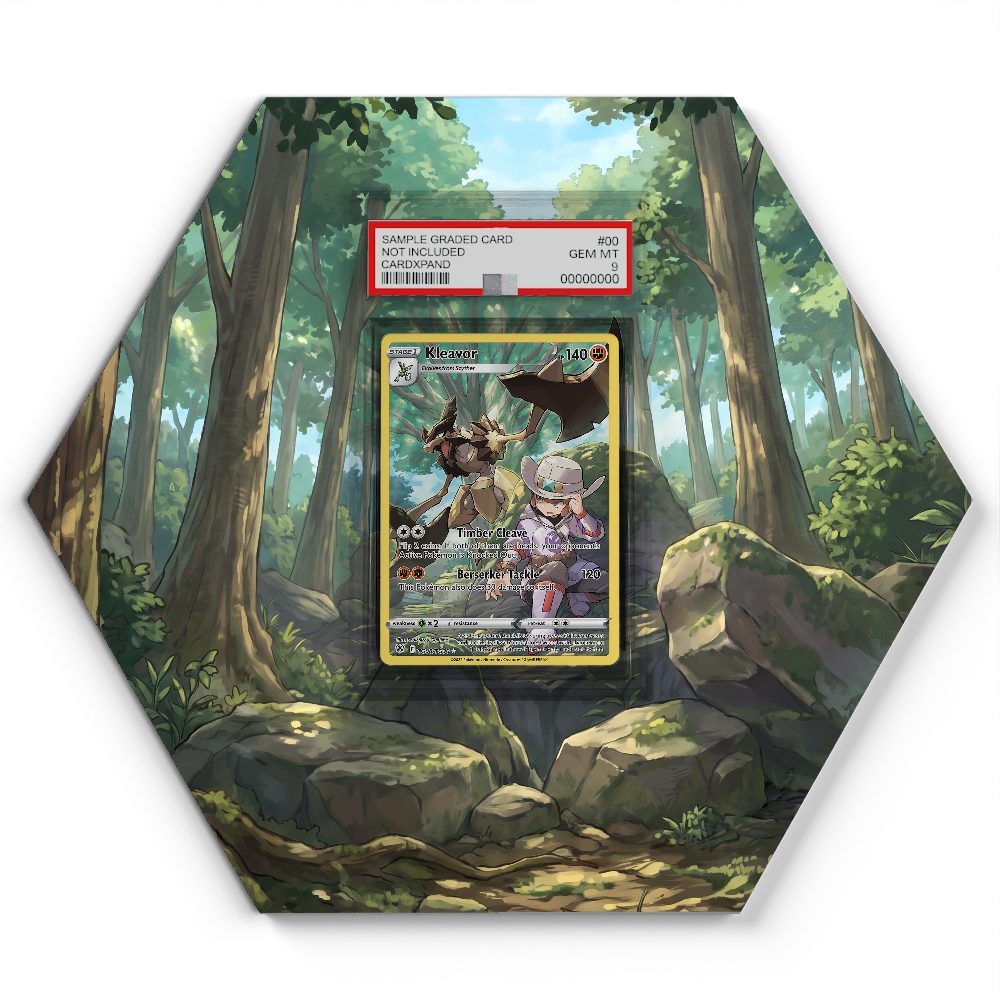 105 Crapustule - Extended Artwork Pokemon Card Display