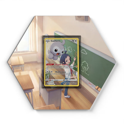 TG11/TG30 Castform - Extended Artwork Pokemon Card Display