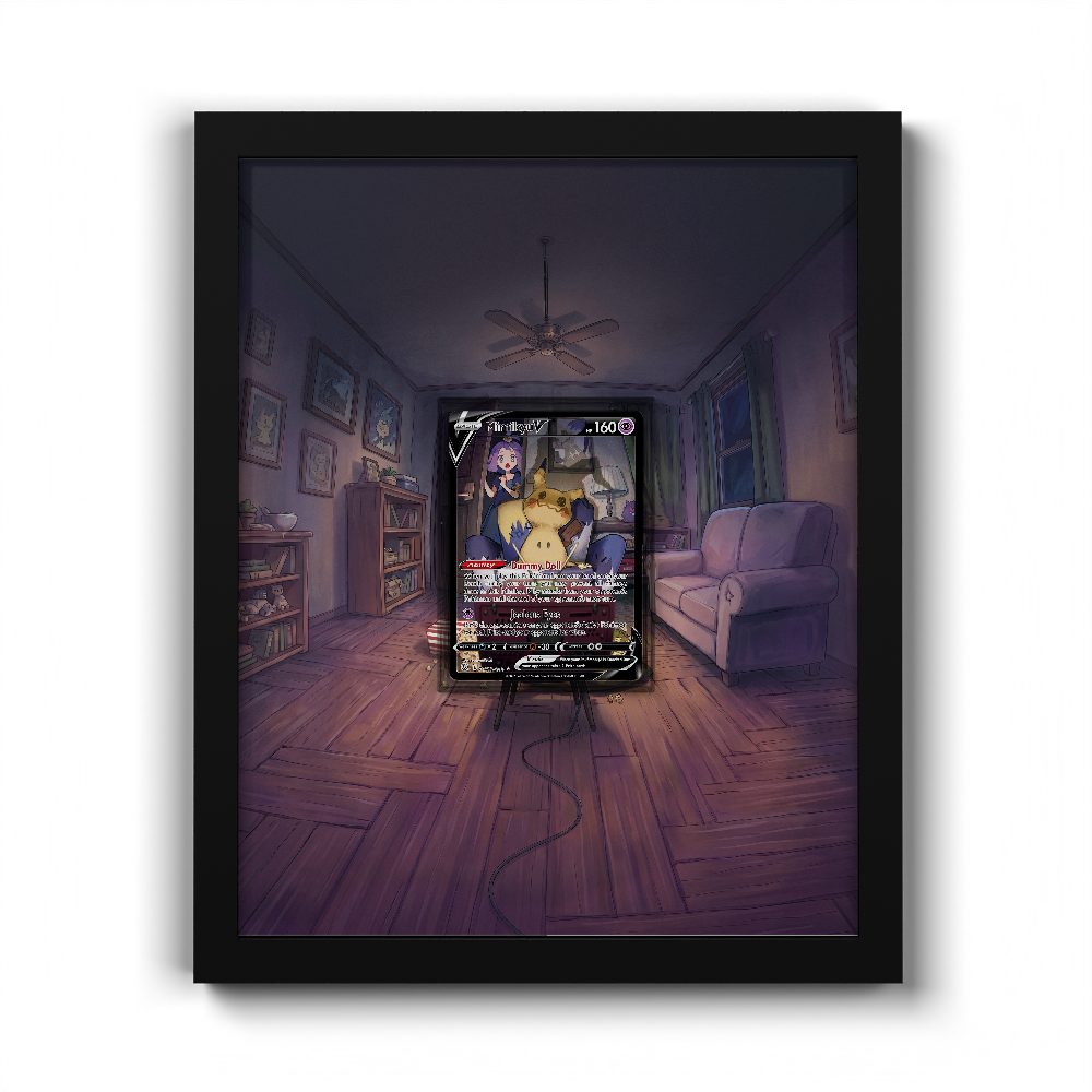 TG16/TG30 Mimikyu V - Extended Artwork Pokemon Card Frame