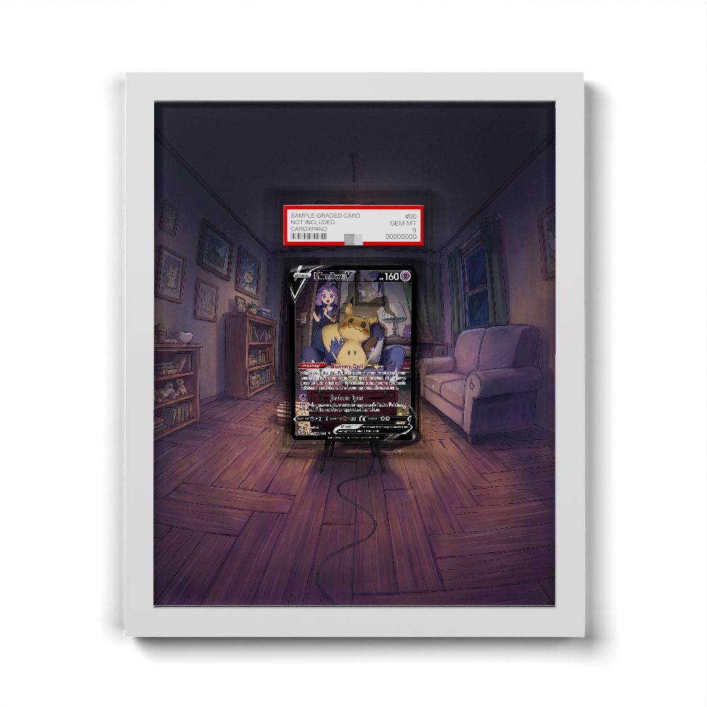 TG16/TG30 Mimikyu V - Extended Artwork Pokemon Card Frame