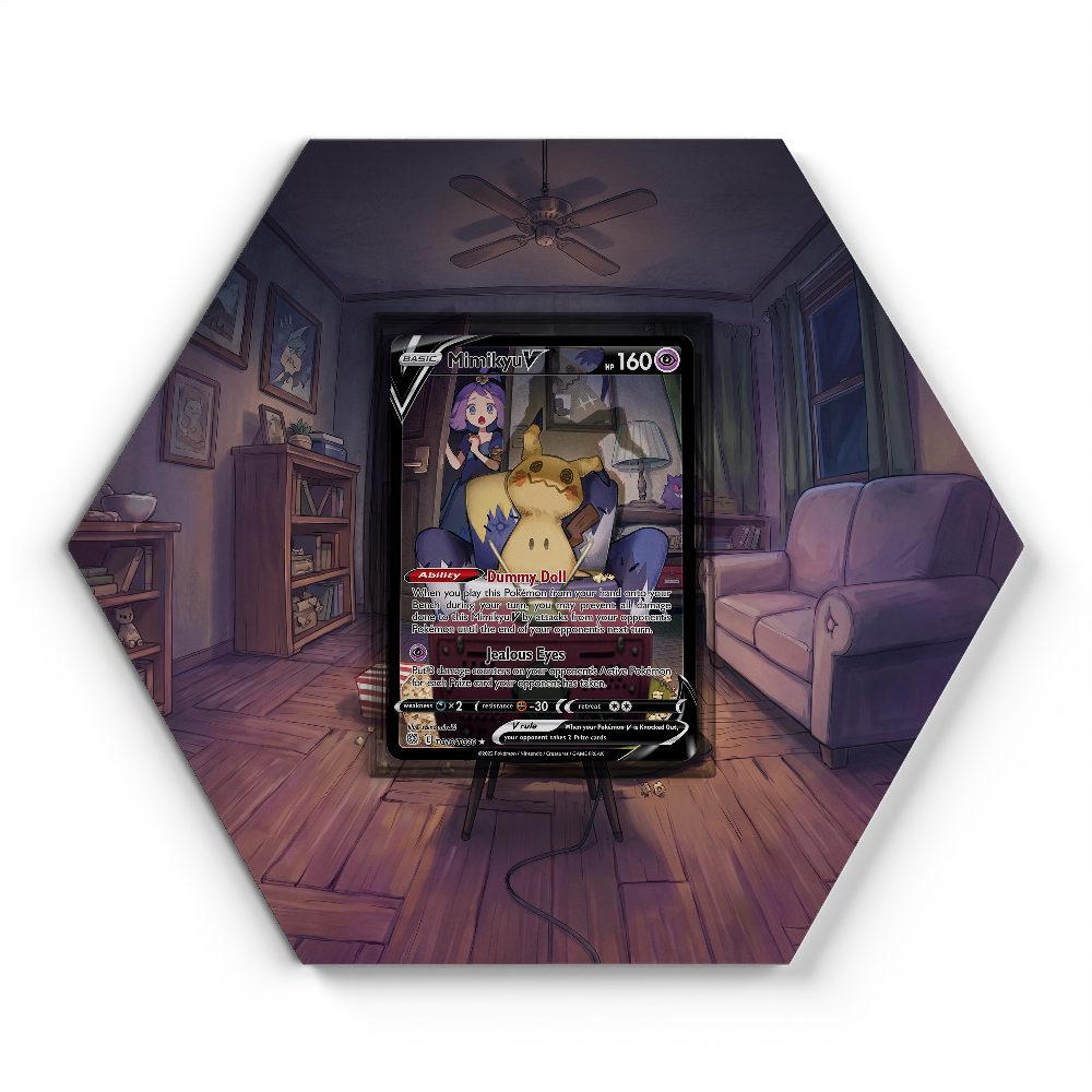 105 Crapustule - Extended Artwork Pokemon Card Display