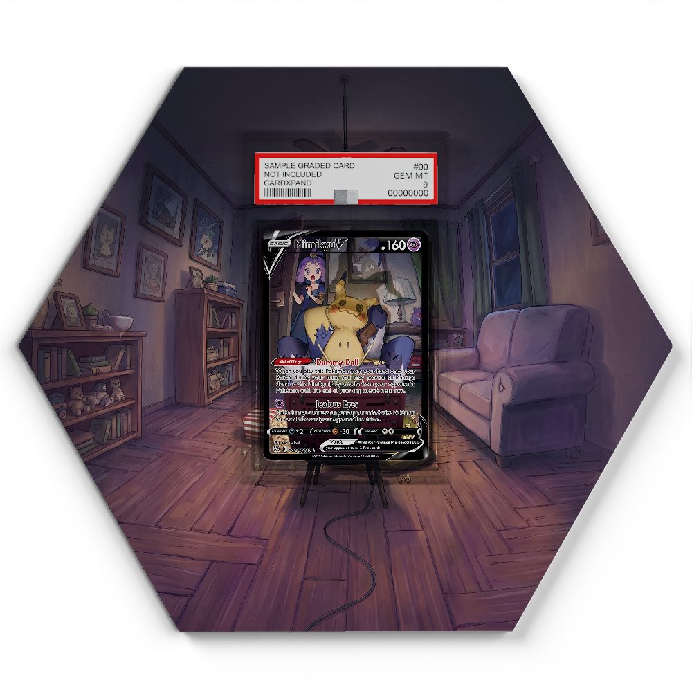 105 Crapustule - Extended Artwork Pokemon Card Display