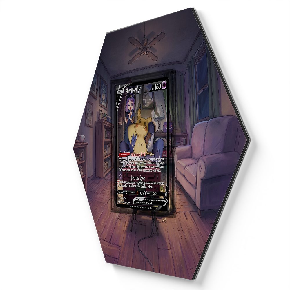 105 Crapustule - Extended Artwork Pokemon Card Display