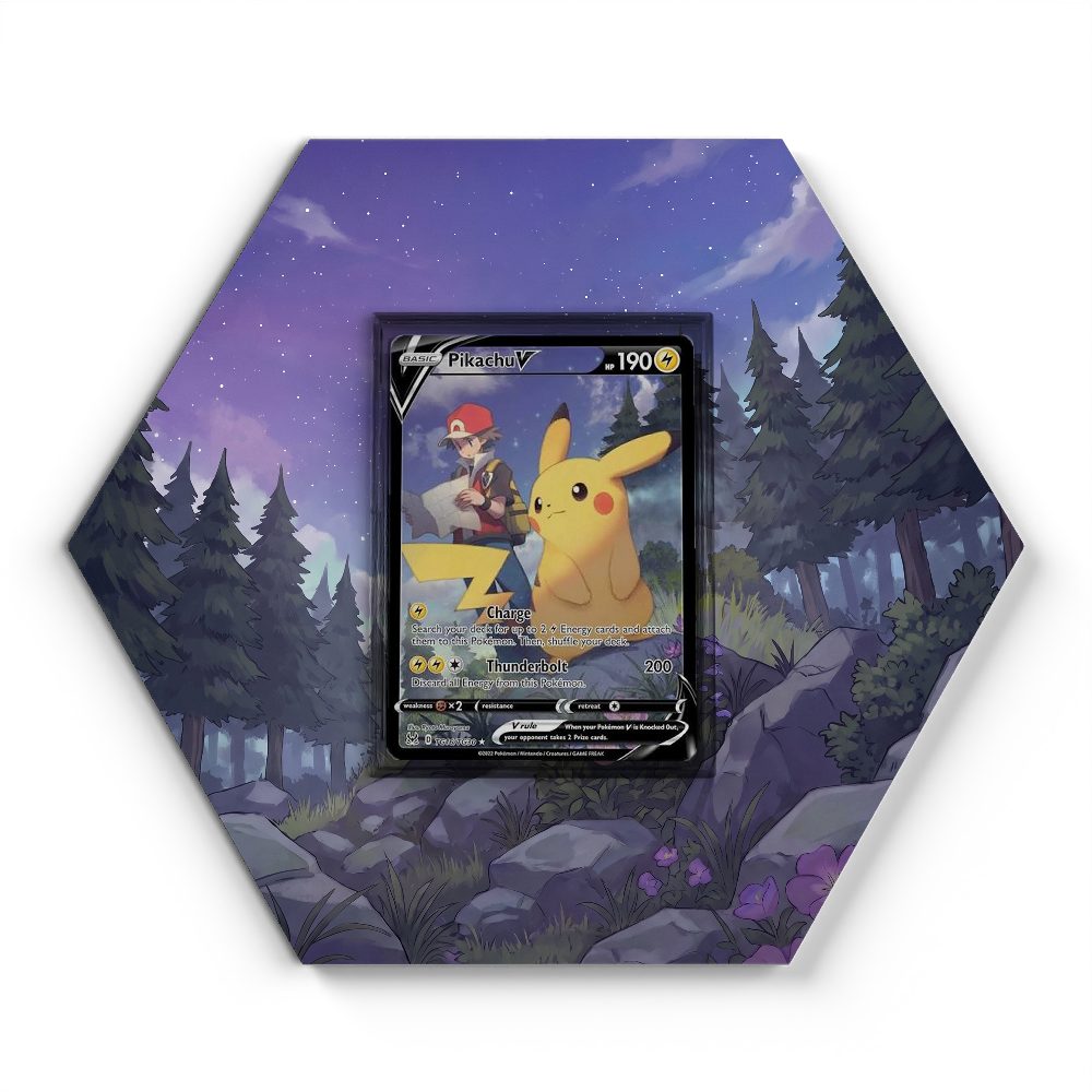 105 Crapustule - Extended Artwork Pokemon Card Display