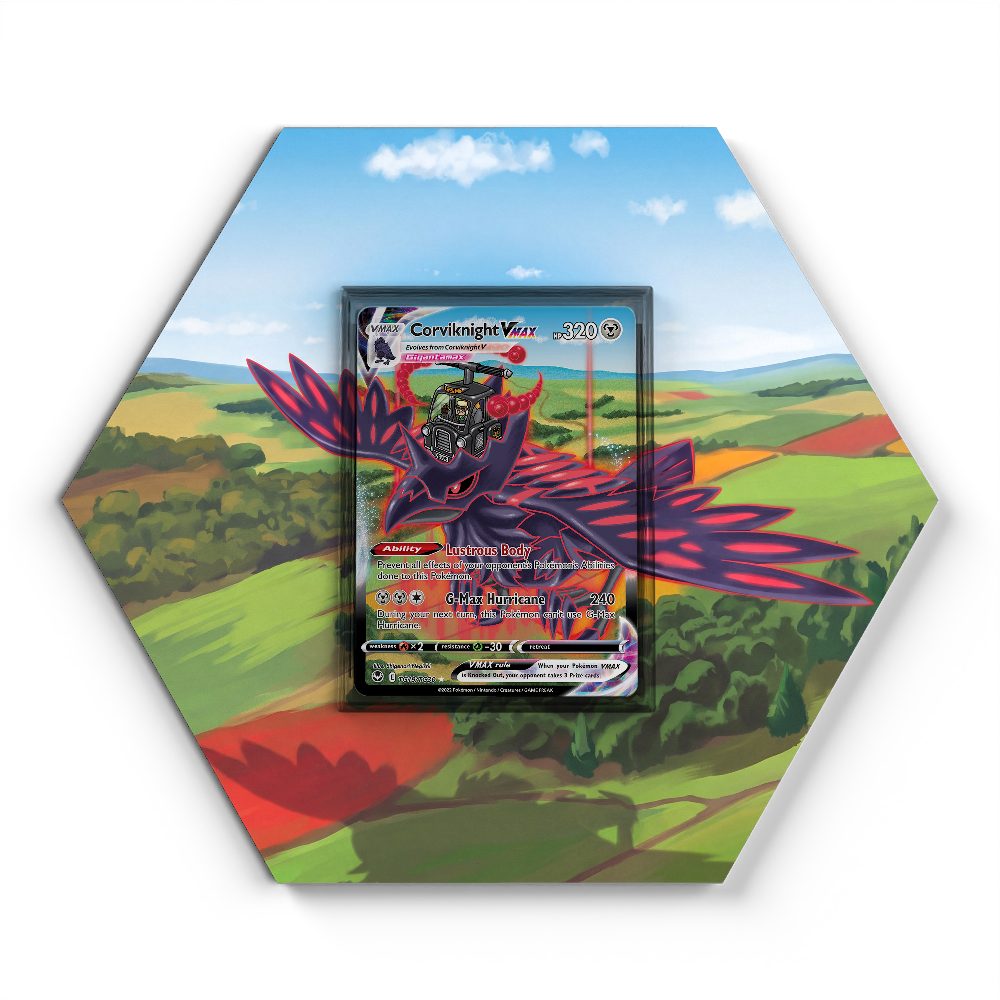 105 Crapustule - Extended Artwork Pokemon Card Display