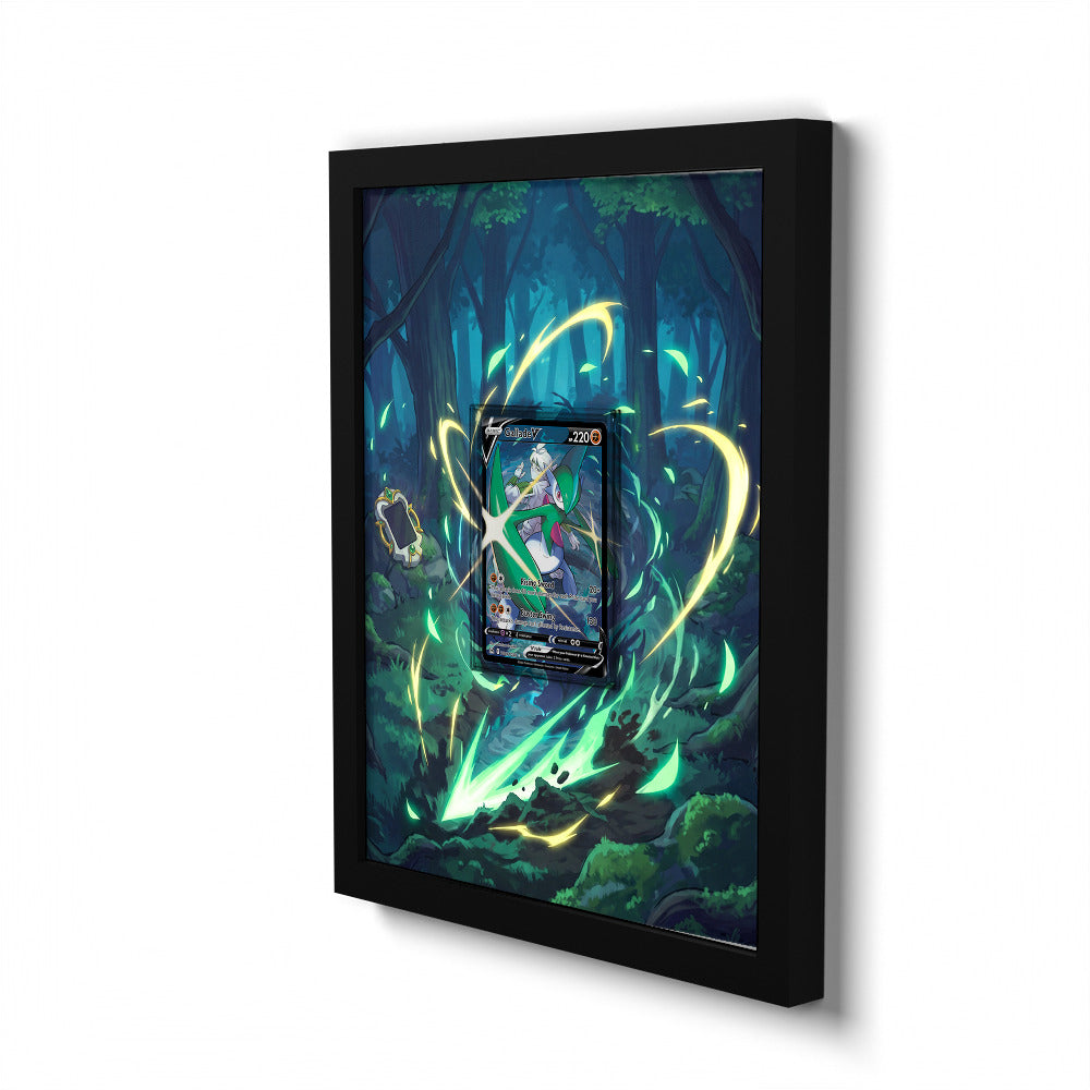 TG19/TG30 Gallade V - Extended Artwork Pokemon Card Frame