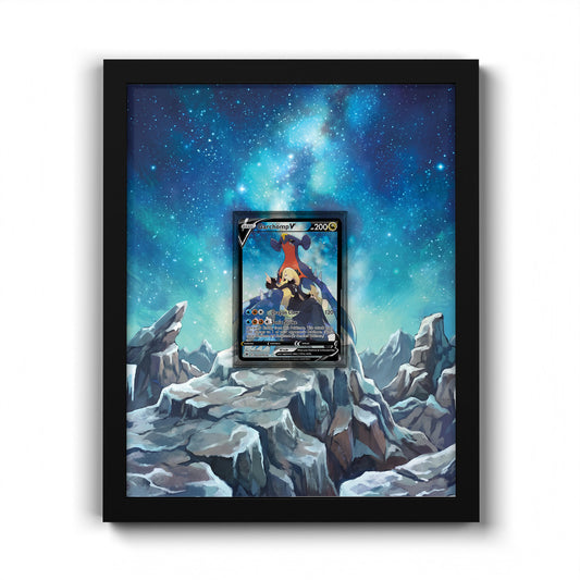 TG23/TG30 Garchomp V - Extended Artwork Pokemon Card Frame