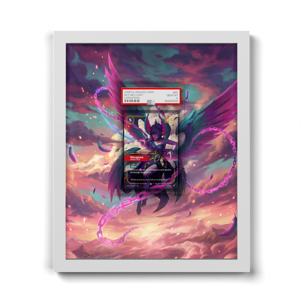 VEN-186 Morgana - Vindictive - Extended Artwork Riftbound Card Frame