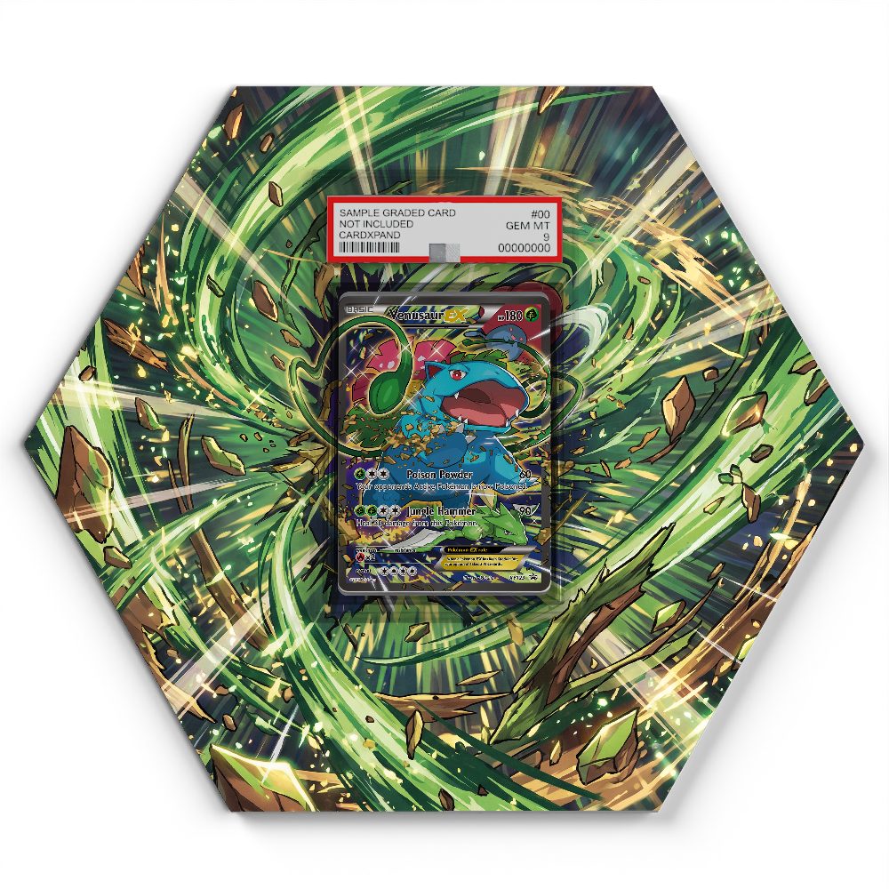 105 Crapustule - Extended Artwork Pokemon Card Display