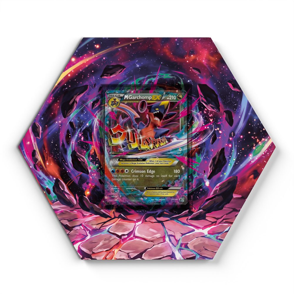 105 Crapustule - Extended Artwork Pokemon Card Display